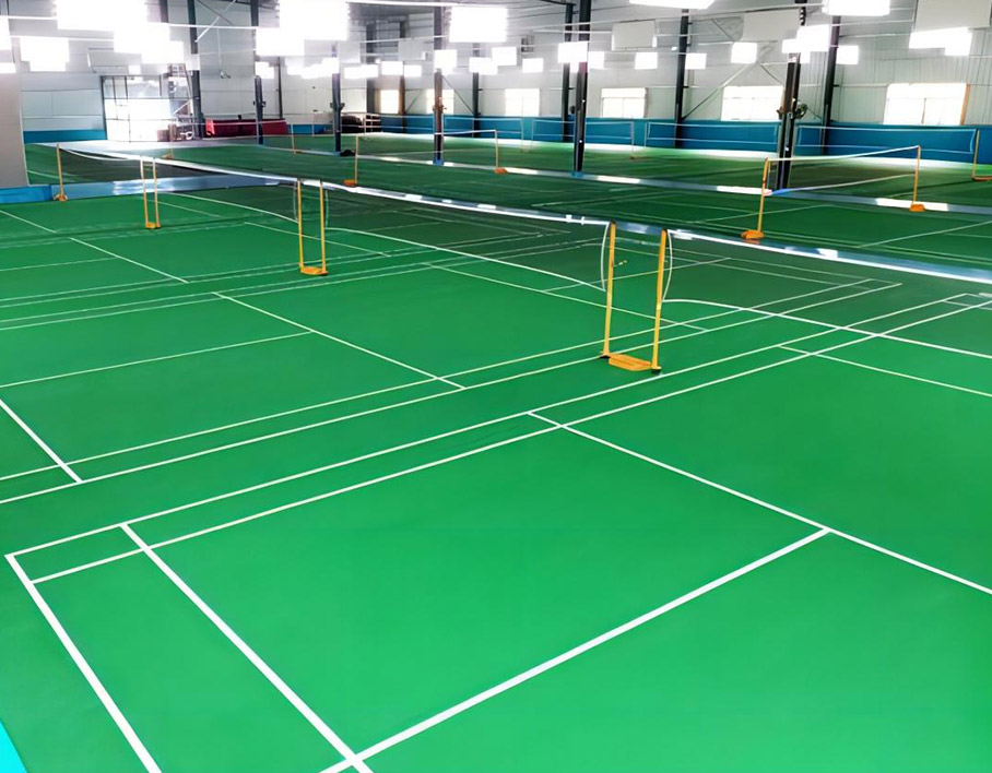 羽毛球場地鋪裝工程